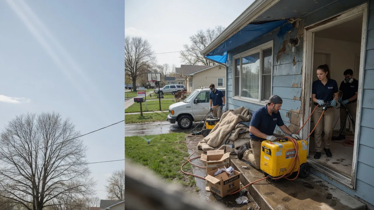 Basement Flood Cleanup in Homer, OH near me
